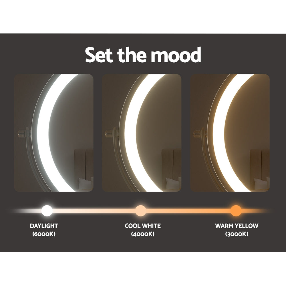Embellir Extendable Makeup Mirror 10X Magnifying with LED Light