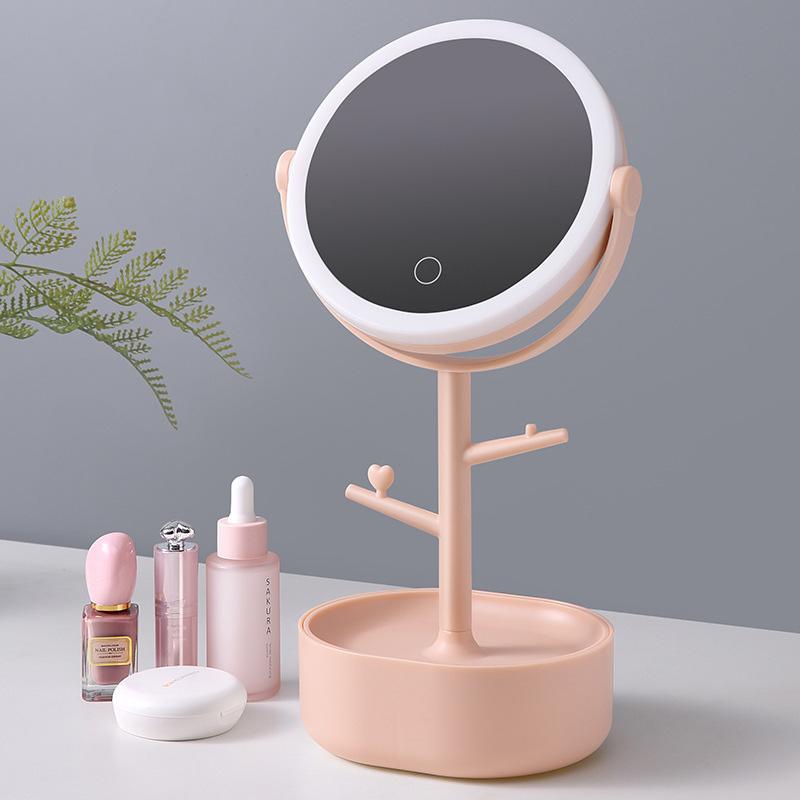 Ecoco Smart LED Light Makeup Mirror with Touch Screen 360°