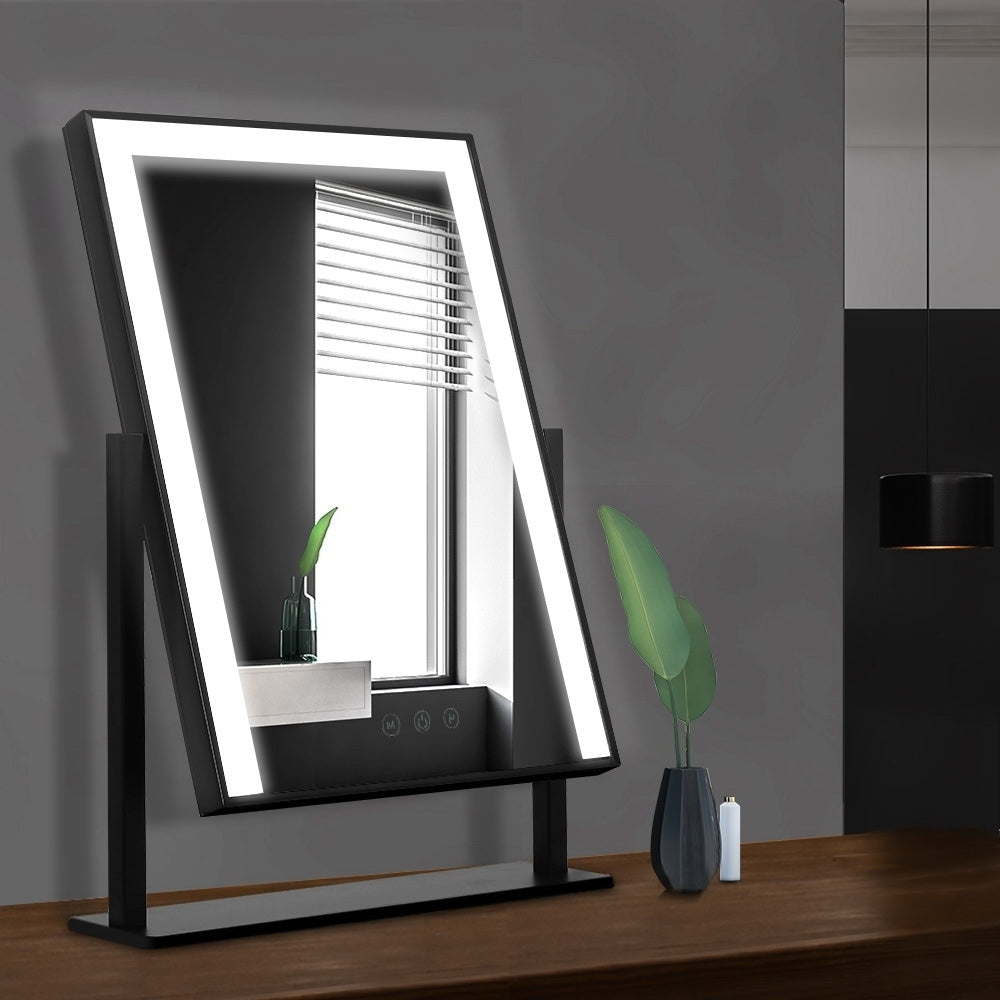 Embellir Makeup Mirror 25x30cm with LED Light and Rotation