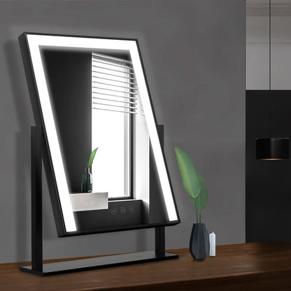 Embellir Makeup Mirror 25x30cm with LED Light and Rotation