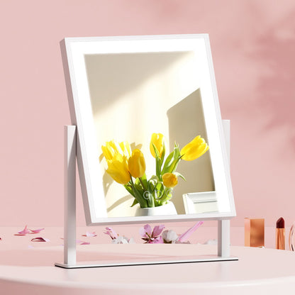 Embellir Makeup Mirror 25x30cm with LED Light and Rotation