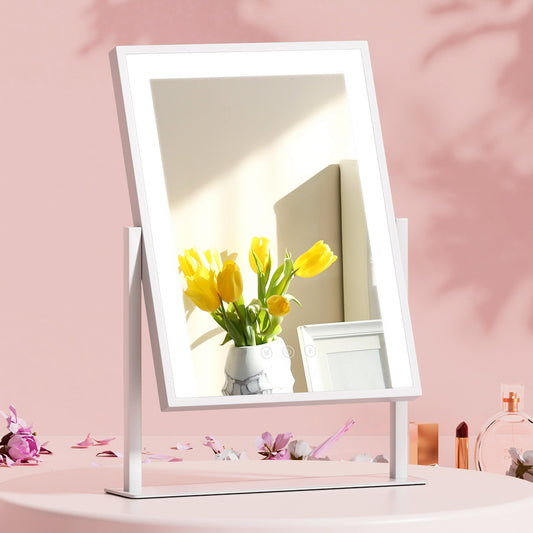Embellir Makeup Mirror 30x40cm with LED Light and Rotation