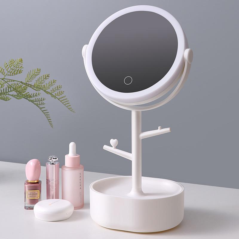 Ecoco Smart LED Light Makeup Mirror with Touch Screen 360°