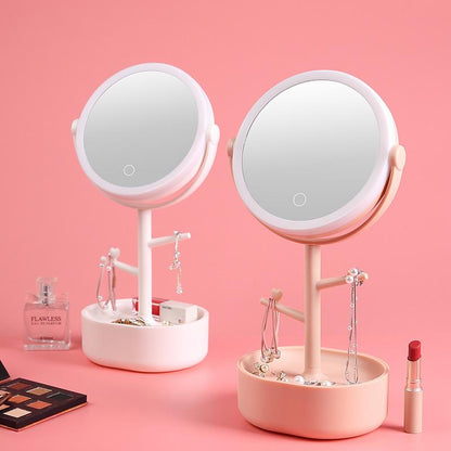 Ecoco Smart LED Light Makeup Mirror with Touch Screen 360°