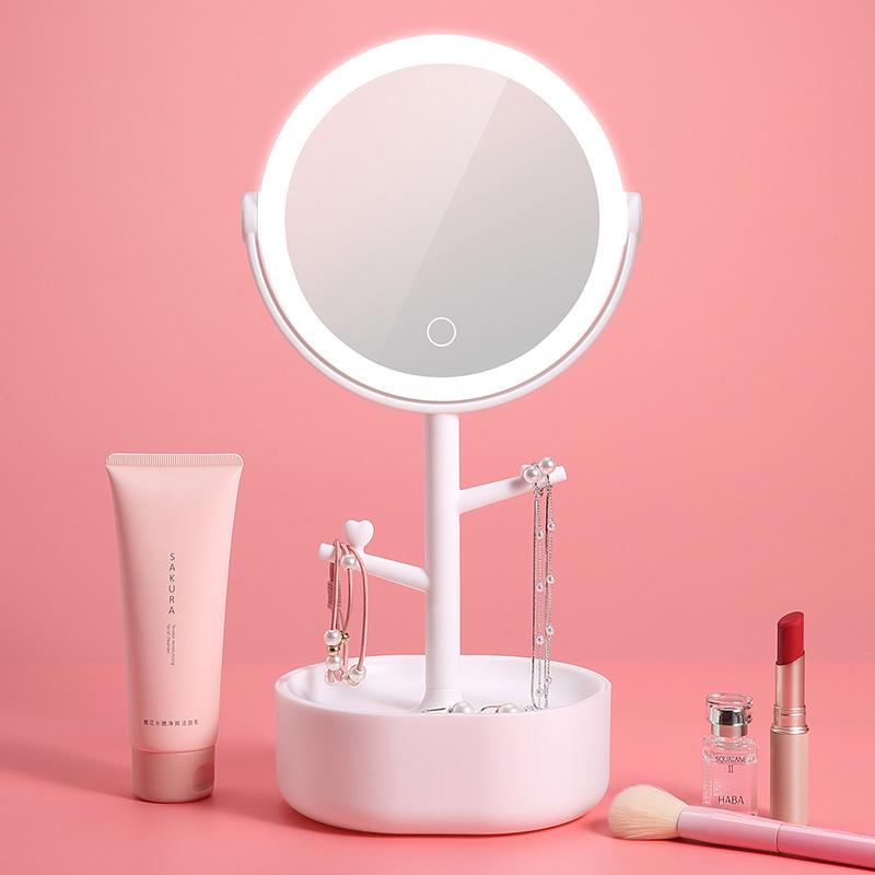 Ecoco Smart LED Light Makeup Mirror with Touch Screen 360°