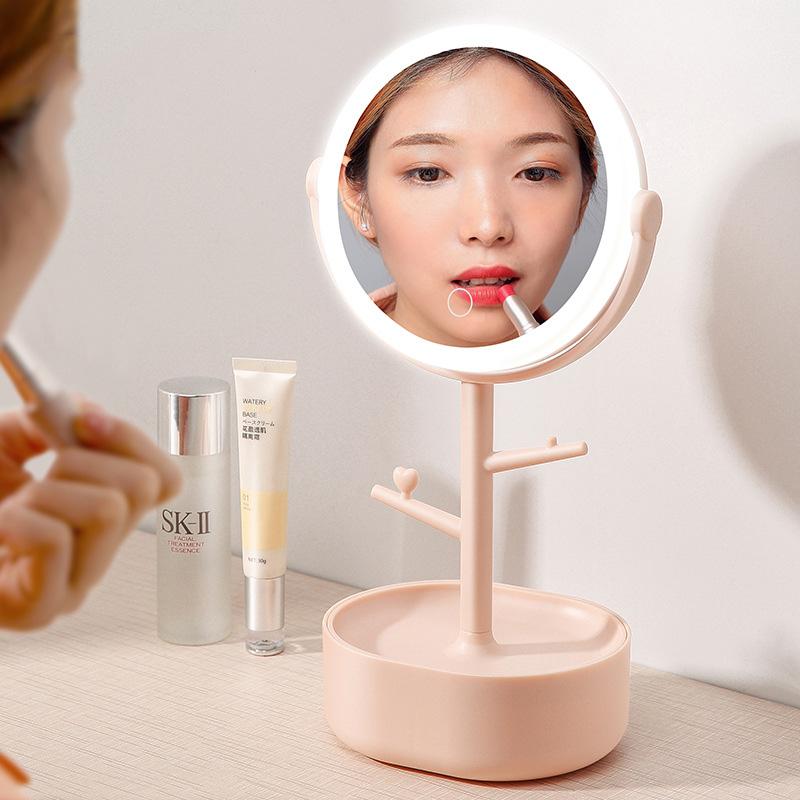 Ecoco Smart LED Light Makeup Mirror with Touch Screen 360°