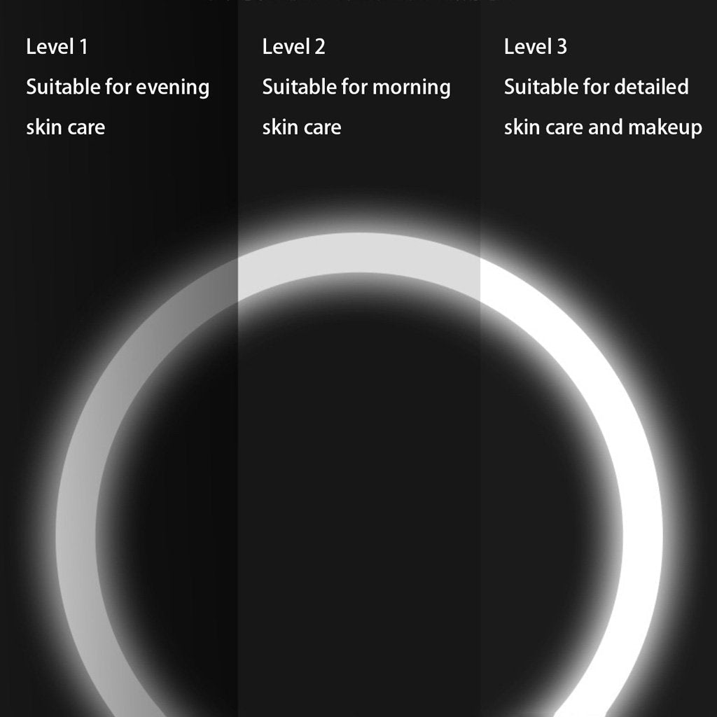 Ecoco Smart LED Light Makeup Mirror with Touch Screen 360°